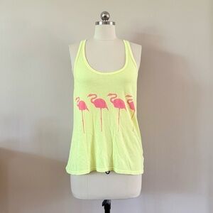 Wildfox / Neon Flamingo Tank
